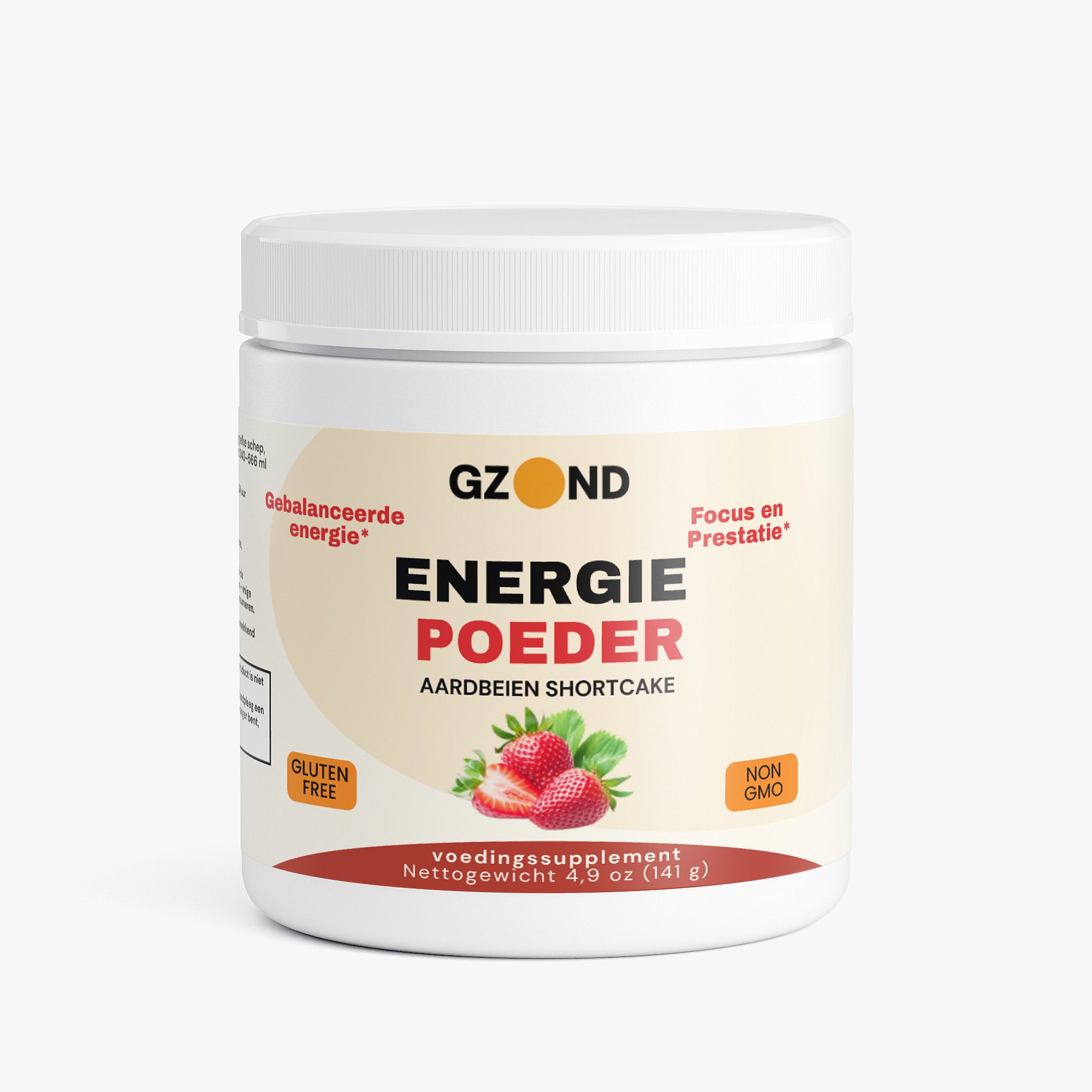 ENERGIE  POEDER (Aardbeien Shortcake)