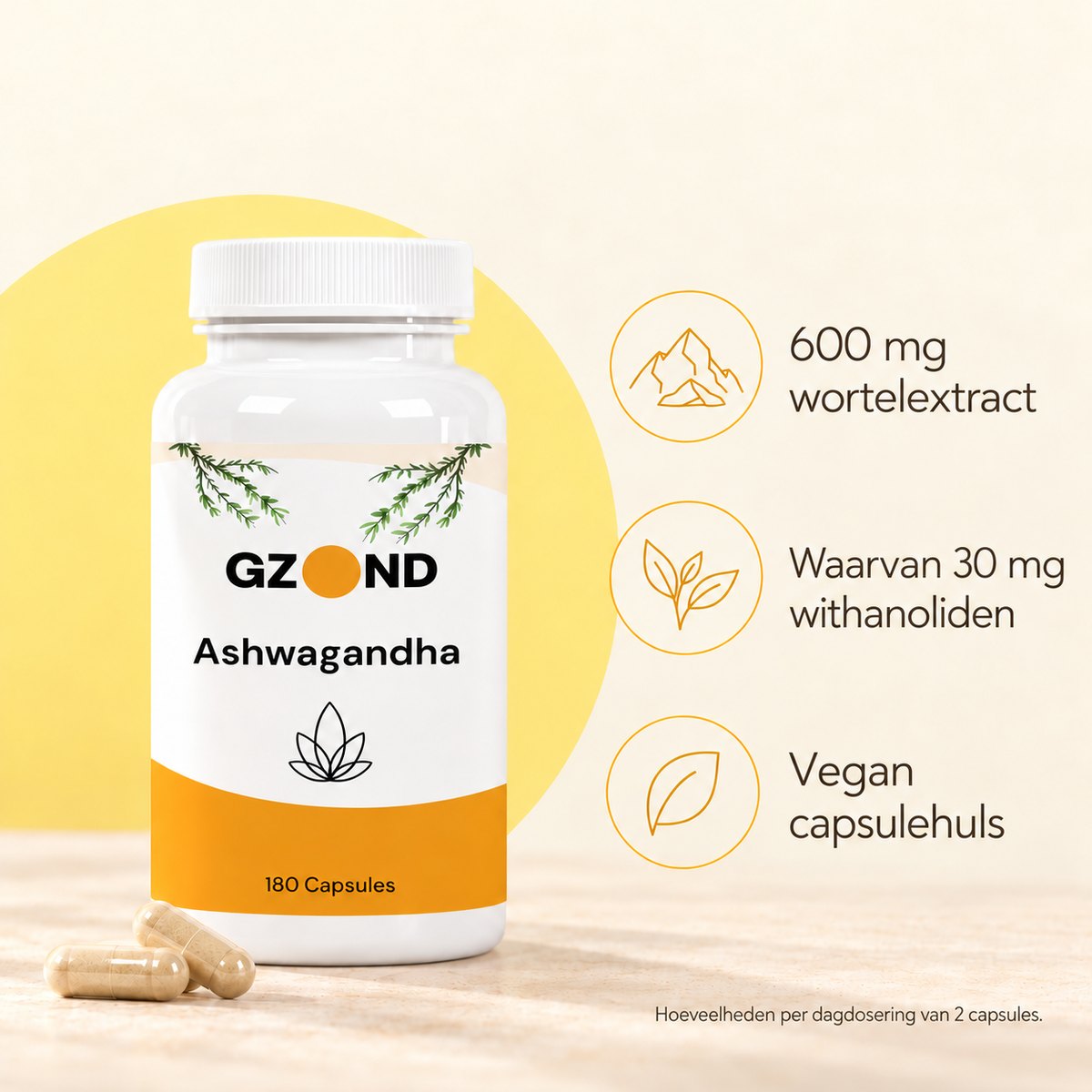 GZOND Ashwagandha — samenstelling