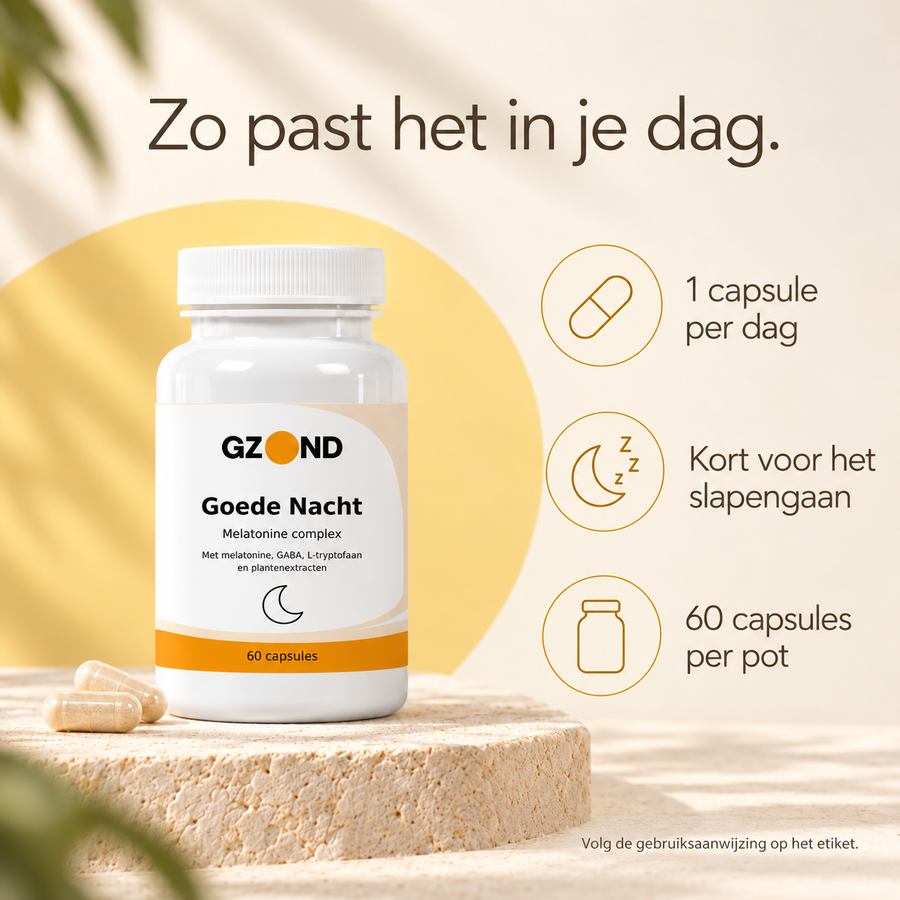 GZOND Goede Nacht — gebruik