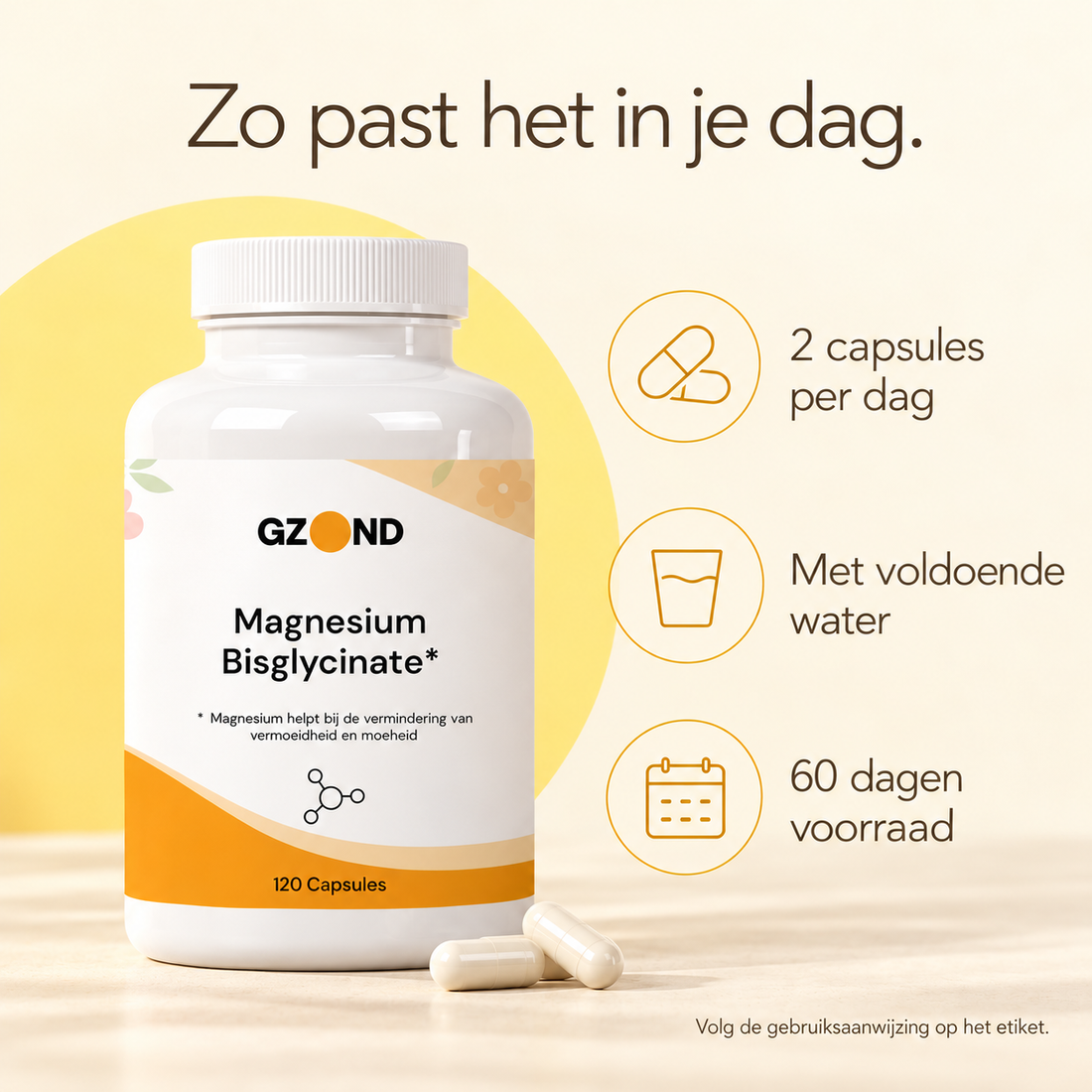 GZOND Magnesium Bisglycinaat — samenstelling